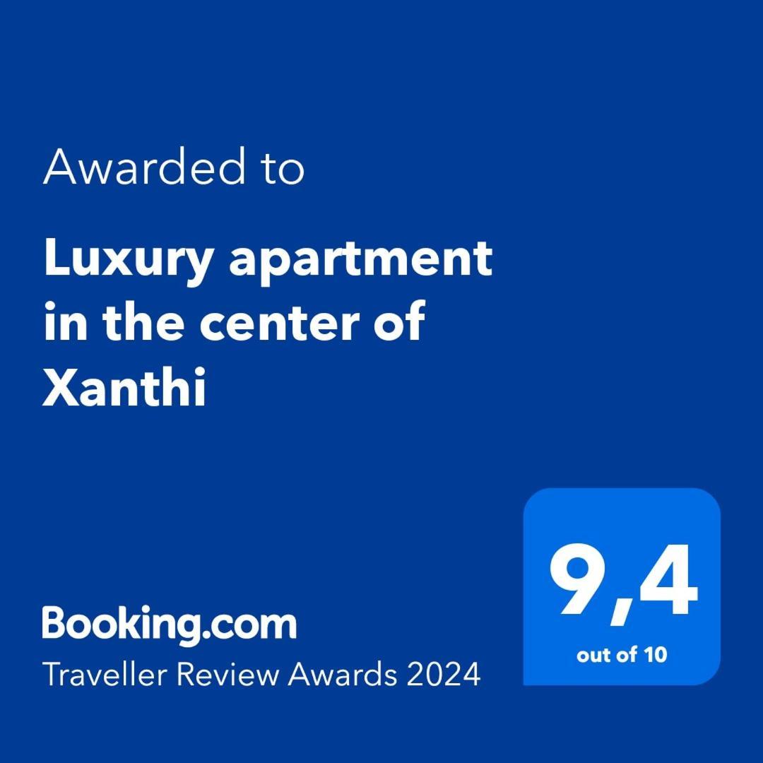 Luxury Apartment In The Center Of Xanthi Buitenkant foto